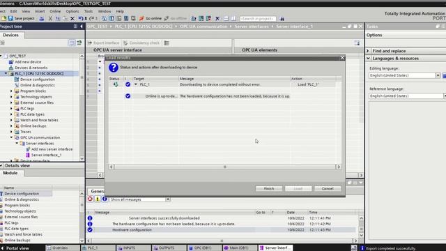 IoT Project - Using UAExpert/OPCUA with TIA Portal v16 смотреть онлайн