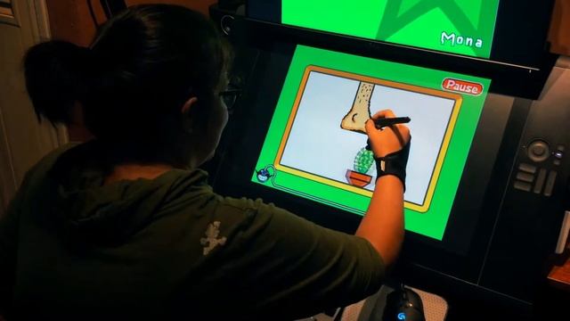 Nintendo DS Emulation on a Cintiq and Dell Monitor смотреть онлайн