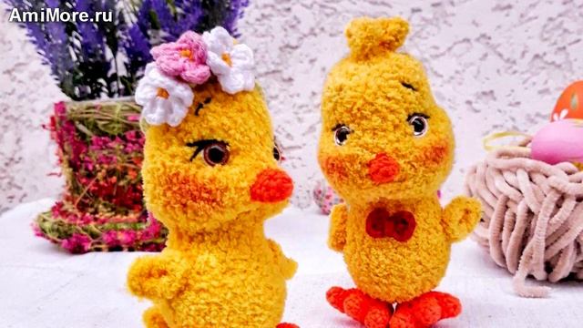 Амигуруми: схема Цыпа и Цып. Игрушки вязаные крючком - Free crochet patterns. смотреть онлайн