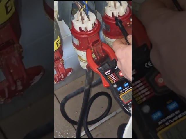 Диагностика трехфазной розетки. Нет фазы. #ремонтоборудования #розетка