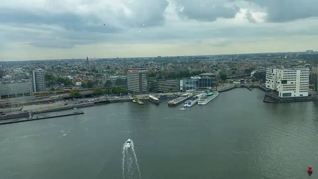 Amazing 360º view of Amsterdam from A'DAM Lookout смотреть онлайн