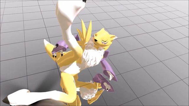 (MMD) (Renamon) Eric Prydz Call On Me смотреть онлайн