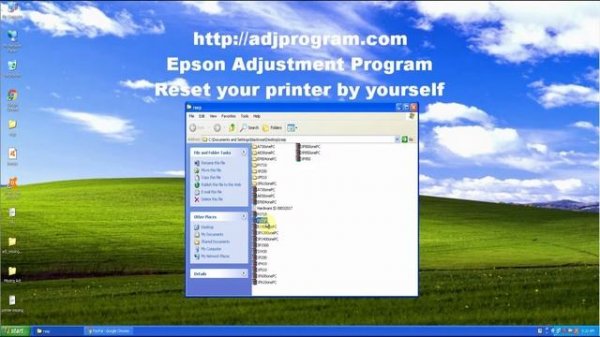Reset Epson PX730 by Adjustment Program