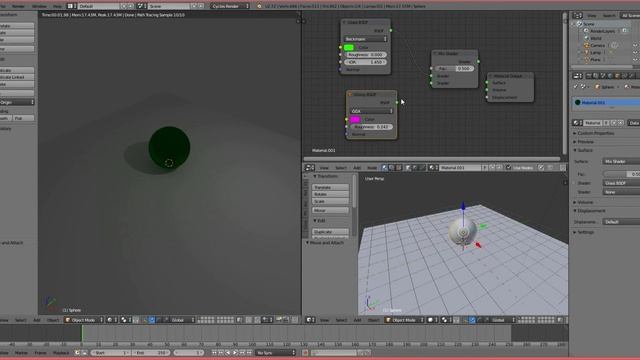 basic texturing in blender cycles using the node editor - part 1 смотреть онлайн