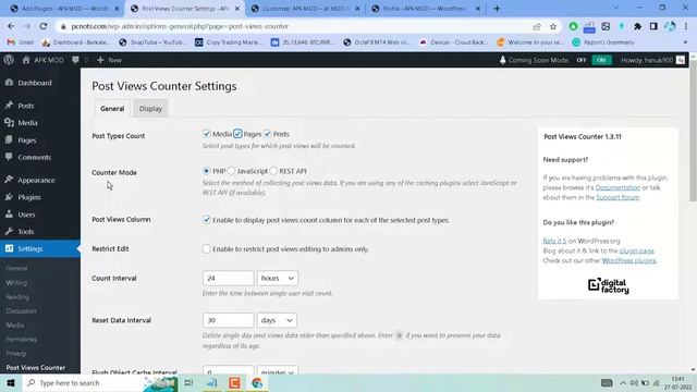 how to add post view counter in wordpress смотреть онлайн