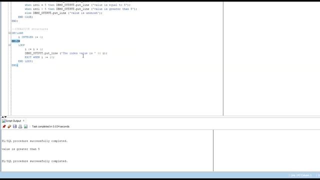 ORACLE PL/SQL 1 INTRODUCTION: Conditional Command смотреть онлайн