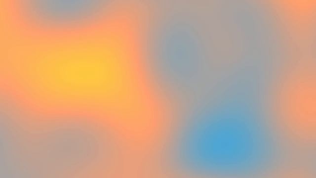 4K Blue Azure Orange Yellow Fractal Gradient Background | Mood Lights | Soft Gradient Backdrop смотреть онлайн