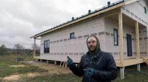 Дом из СИП панелей на берегу Москва реки