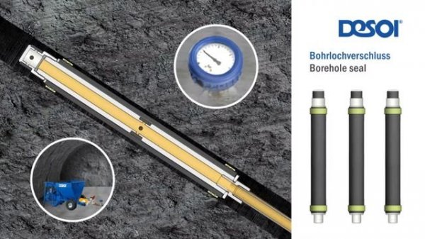 DESOI Bohrlochverschluss / DESOI Borehol seal