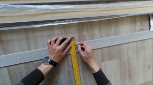 Как самому установить наличники на дверь