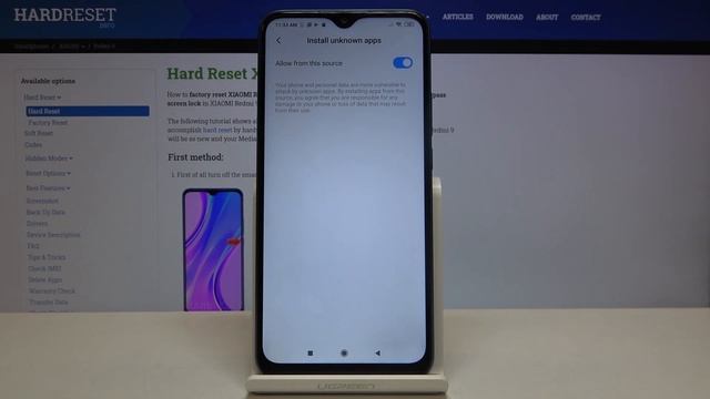 How to Install Unknown Sources in Xiaomi Redmi 9 – Allow Apps from Unknown Sources смотреть онлайн