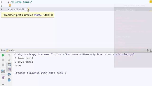 05 Python Tamil _ Data type 03 смотреть онлайн