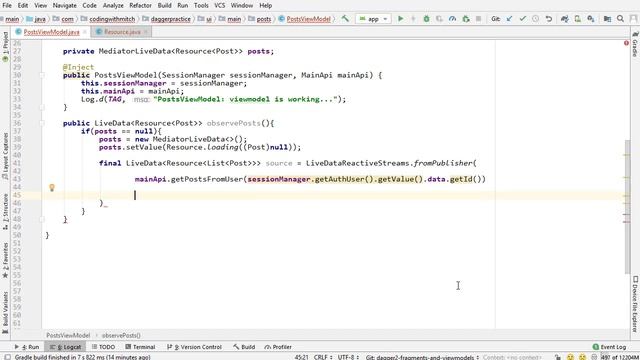 RxJava Query in ViewModel with Subcomponent Dependency смотреть онлайн