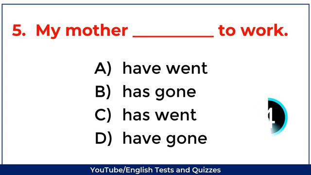 Basic English Grammar Quiz I Beginner's Level: Can you score 10/10? #5 смотреть онлайн