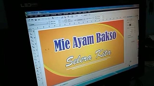 Cara membuat banner simpel dengan CorelDraw x4 смотреть онлайн