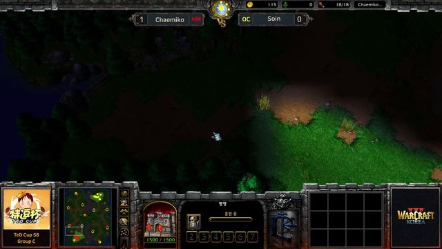 Soin (O) vs Chaemiko (H) 테드컵 시즌8 16강 C조 2차전 - Warcraft3 TeD Cup S8 смотреть онлайн