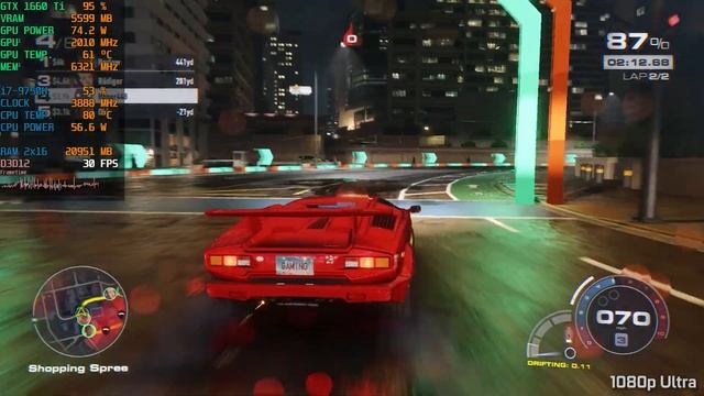 Need for Speed Unbound | GTX 1660 Ti | i7 9750H смотреть онлайн