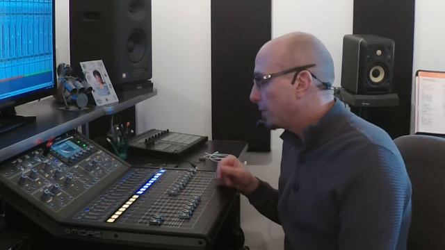 Using The Midas M32R Digital Mixer