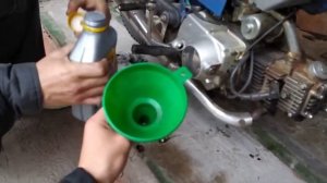 Замена масла мопеда дельта