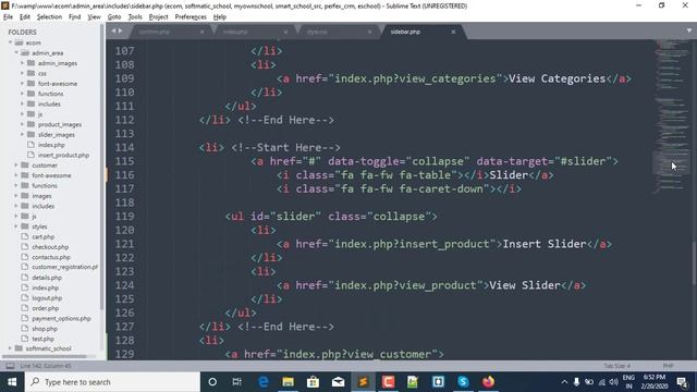 6-Creating Navigation Menu In Admin Panel 3 PHP Check It Out! ▶ Multivendor E-Commerce Website PHP смотреть онлайн