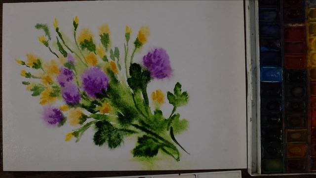Полевые цветы.Морозова Л.В. смотреть онлайн