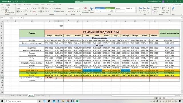 Excel для полных чайников Урок9 ! функция Если Excel и Проценты смотреть онлайн