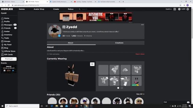 Selling/trading roblox account with 640k and headless смотреть онлайн
