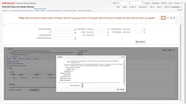 How to schedule a report in BI Publisher смотреть онлайн