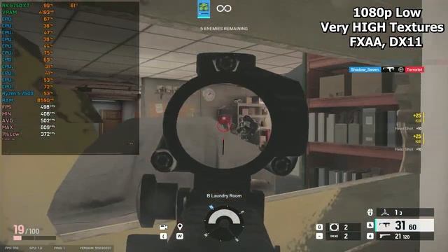 RX 6750 XT + Ryzen 5 7600 : Test in 14 Games - RX 6750XT IN 2023 смотреть онлайн