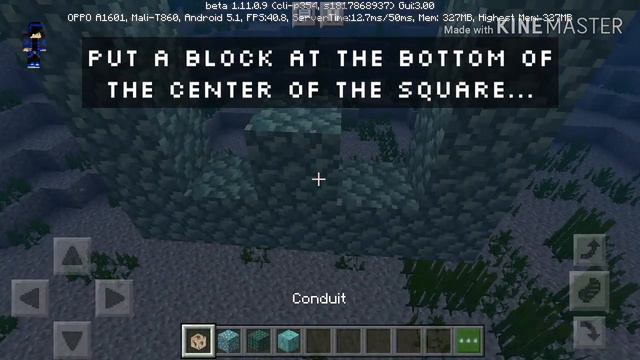 ✔MCPE | How to make a working Conduit смотреть онлайн