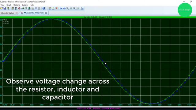 how to simulate rlc series circuit in Proteus tutorial смотреть онлайн