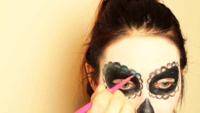 Макияж на Хэллоуин / Halloween makeup tutorial / Sugar Skull смотреть онлайн