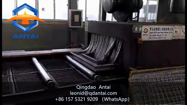 Qingdao Antai QAT6912 Дробеметная установка проходного типа для профиля в г. Циндао