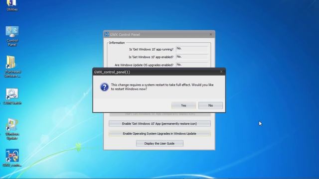 Preventing Windows 10 Upgrades from Windows Update with GWX Control Panel смотреть онлайн