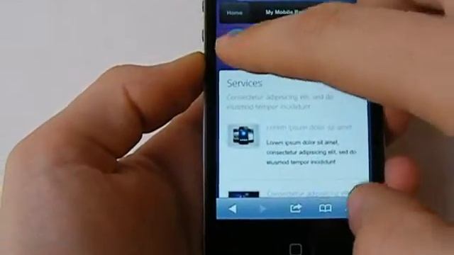 My Mobile Page V3 - Wordpress Theme смотреть онлайн