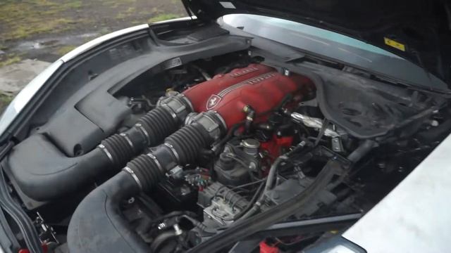 2010 Ferrari California 4.3L V8 F136 Parts Vehicle Engine Test (190803)