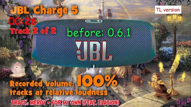 JBL Charge 5 firmware update, 0.6.1 to 0.7.4 - major go? ?? смотреть онлайн