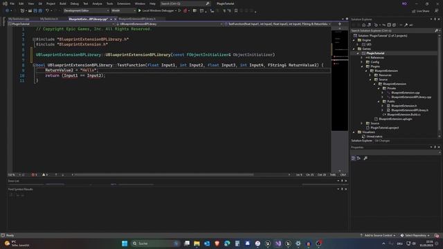 UE5 Make a C++ Function Library C++ Callable смотреть онлайн