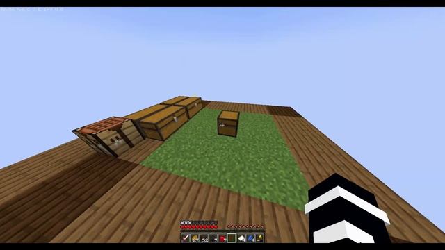 один сундук выживание. One chet survival.Minecraft.№1 смотреть онлайн