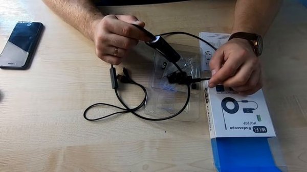 ОБЗОР ЭНДОСКОПА WI-FI ENDOSCOPE YPC-HD720P