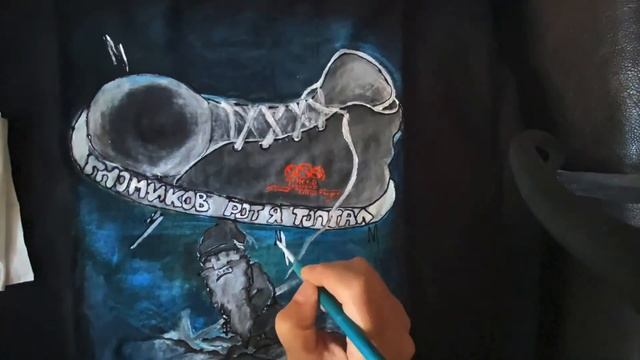 ✍️MyHooD Слэнг Арт: футболка «Гномиков рот я топтал» (таймлапс)@MyHooD-Recordzz смотреть онлайн