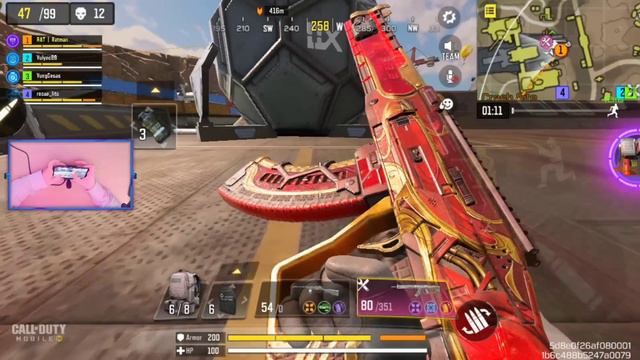 *NEW* AK47 BURNING RUBY is PAY TO WIN 😍(COD MOBILE) смотреть онлайн
