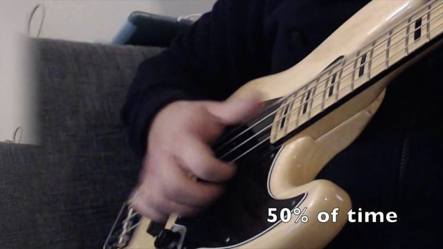 Slap Bass Riff 15 Fender Jazz Bass American Deluxe - Tonebone Bassbone preamp смотреть онлайн