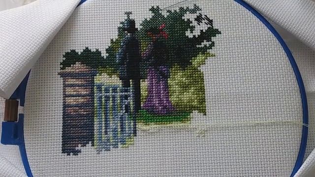 ✅Вышивальная неделя/ ВЫШИВКА/ ПАННА/ У КАЛИТКИ/ Вышивальные приметы #отшив #панна #вышивка #зелёная