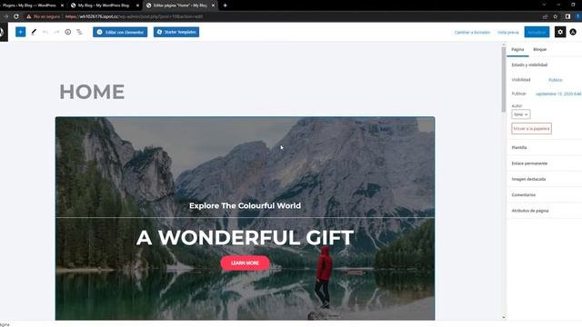 Animar una Página Web de Wordpress смотреть онлайн