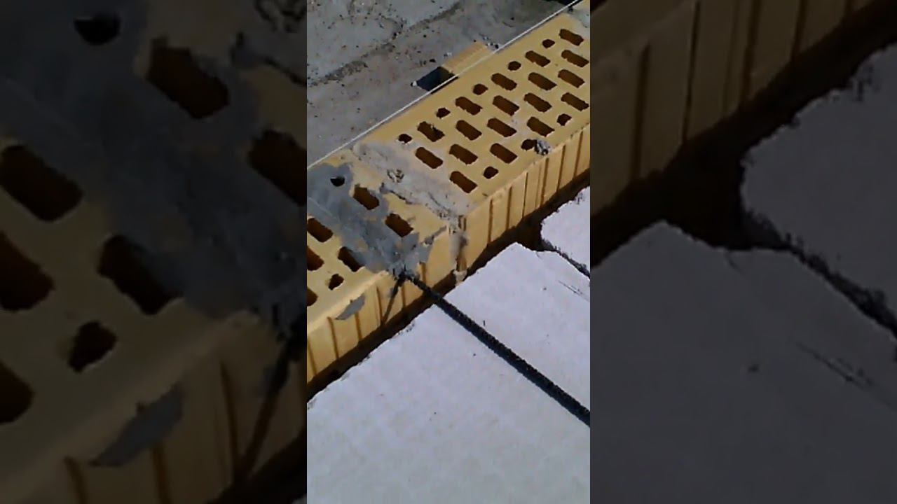 Как связать газобетон с облицовочным кирпичом смотреть онлайн