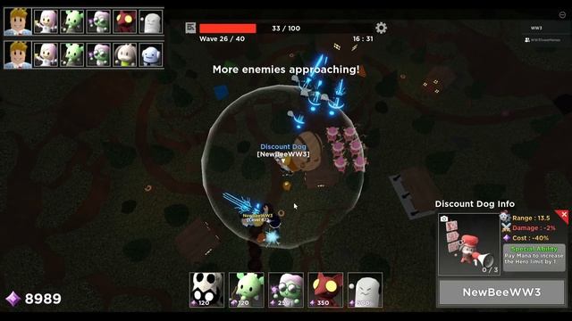 How to Beat Frantic Forest Hard Mode Challenge in Tower Heroes Roblox смотреть онлайн