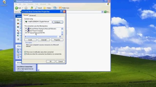 Changing DNS Servers - Windows XP смотреть онлайн