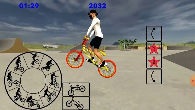 Играю в bmx freestyle 3D смотреть онлайн