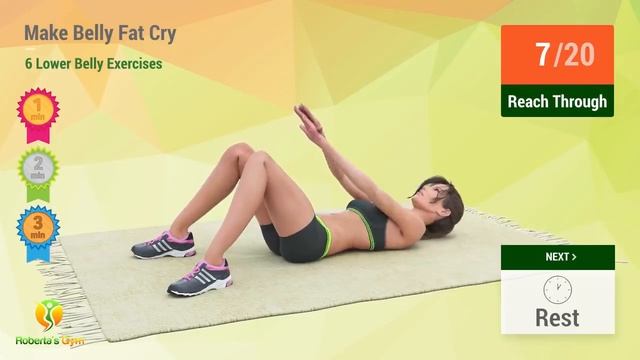 6 Lower Belly Exercises To Make Belly Fat Cry